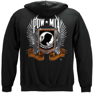 More Picture, Pow Chrome Wings Premium Hooded Sweat Shirt