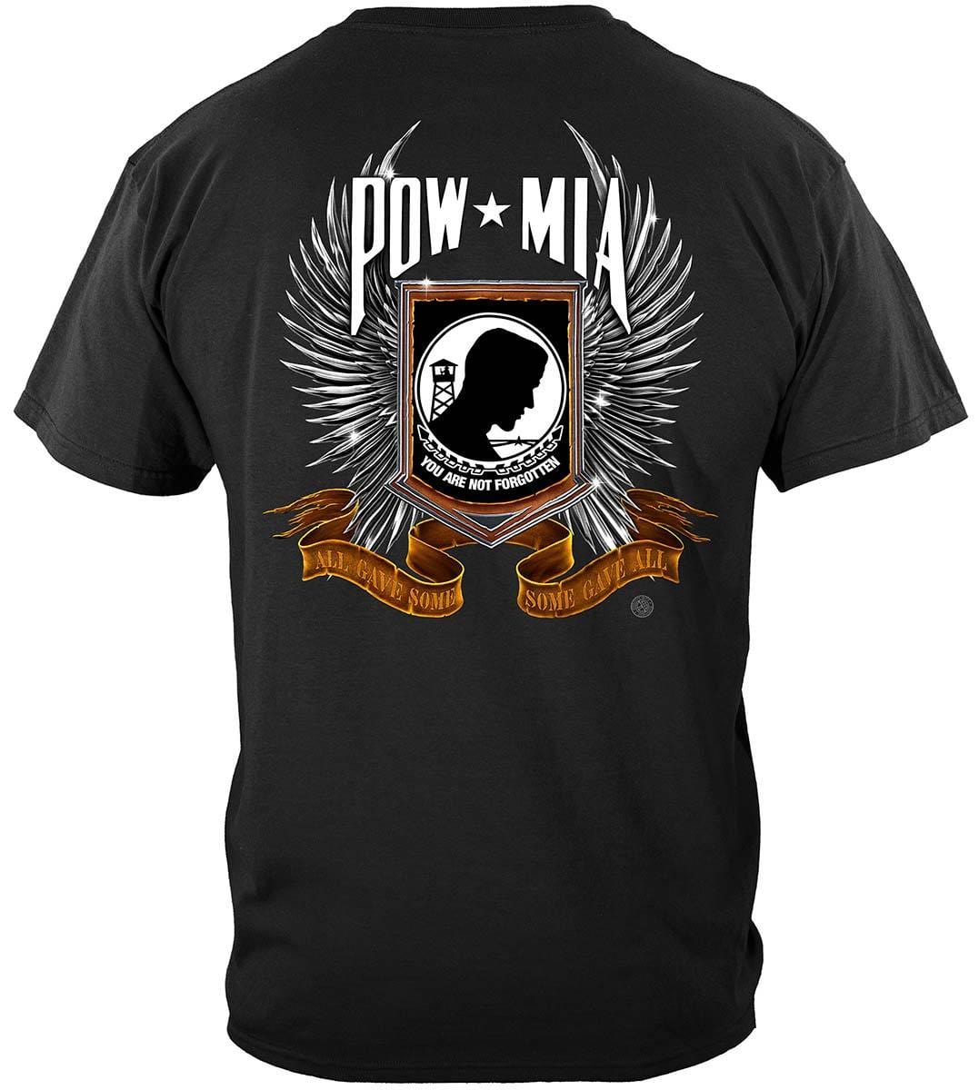 Pow Chrome Wings Premium Hooded Sweat Shirt