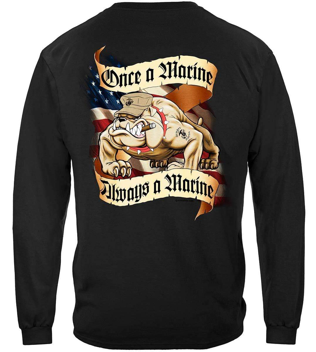 Once A Marine Always A Marine Corps Premium T-Shirt