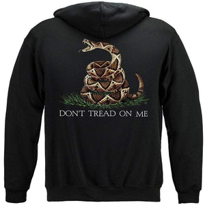 More Picture, Don't Tread On Me Premium Hooded Sweat Shirt