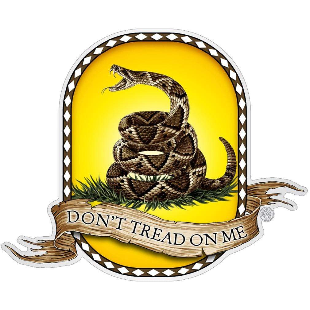 Don't Tread On Me Premium Reflective Decal