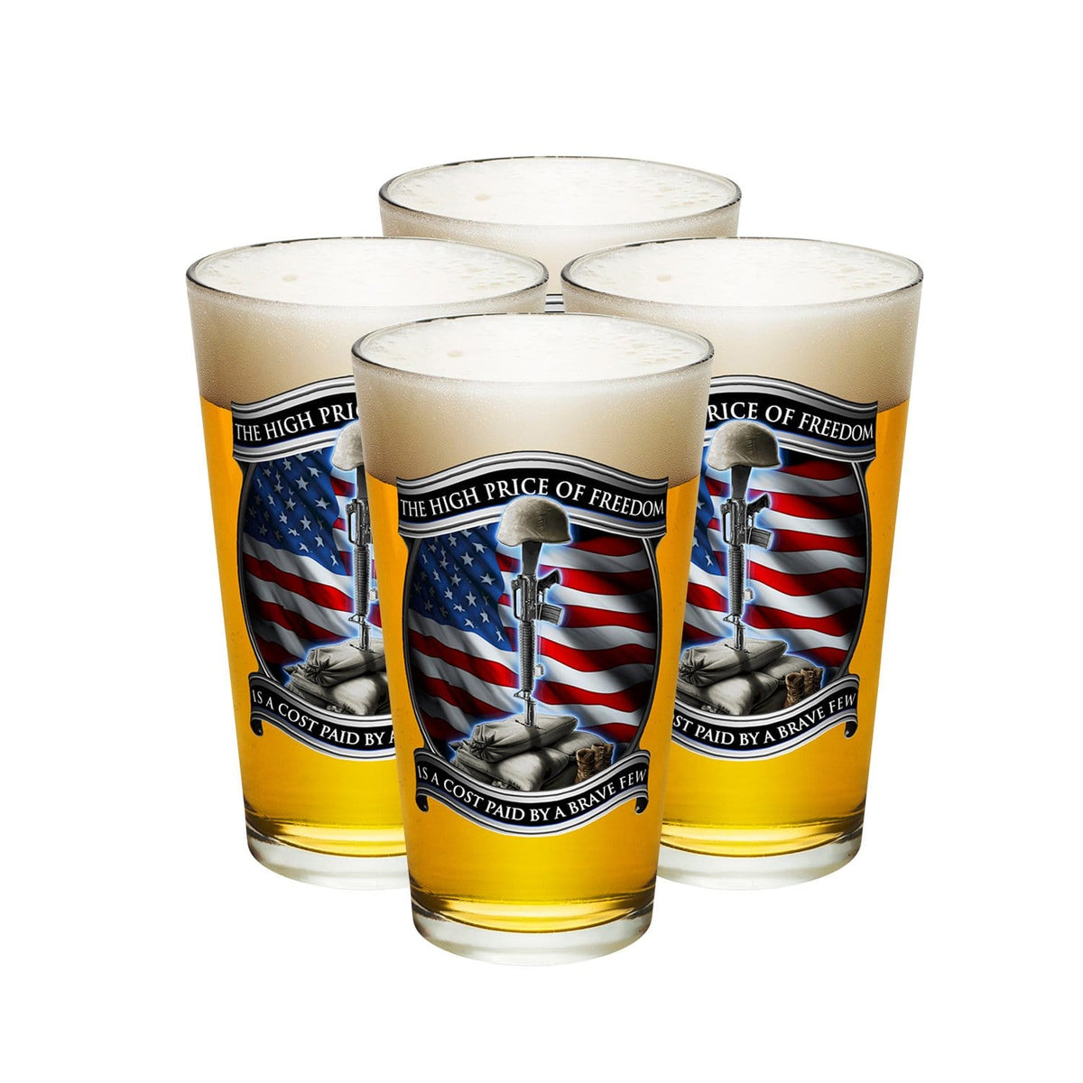 High Price Of Freedom Pint Glass