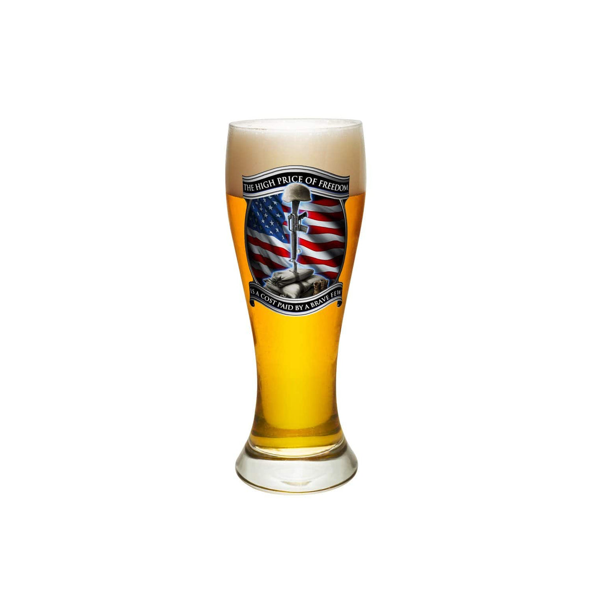 High Price Of Freedom Pilsner Glass