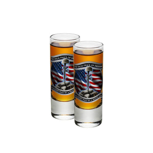 More Picture, High Price Of Freedom Shooter Shot Glass
