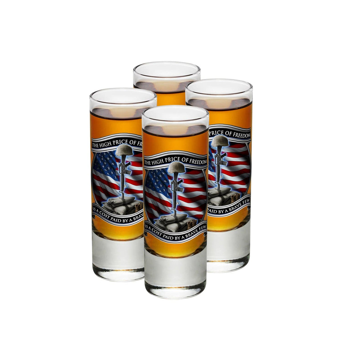 High Price Of Freedom Shooter Shot Glass