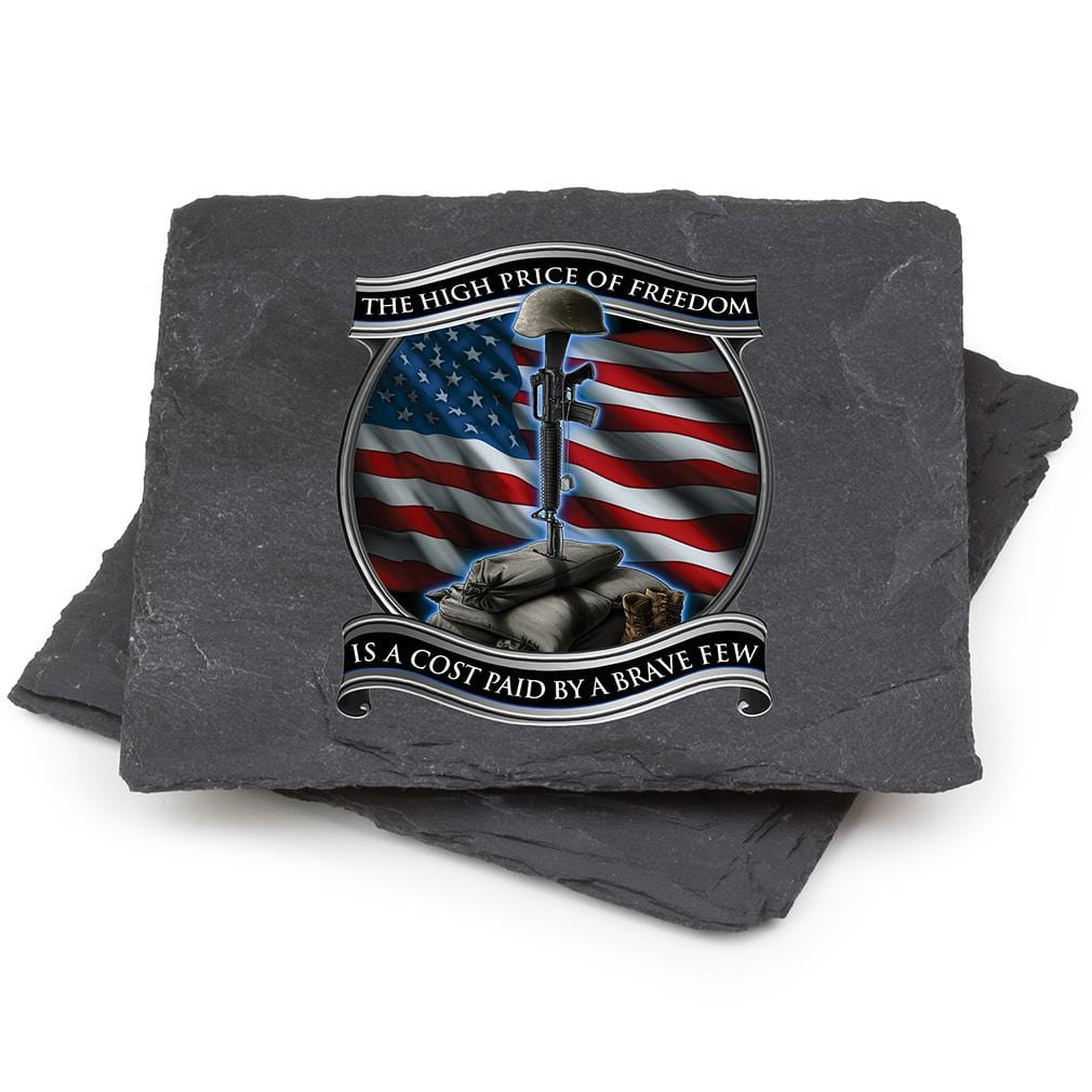 Soldiers Cross Coaster Black