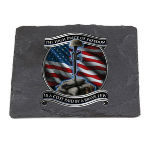 More Picture, Soldiers Cross Coaster Black