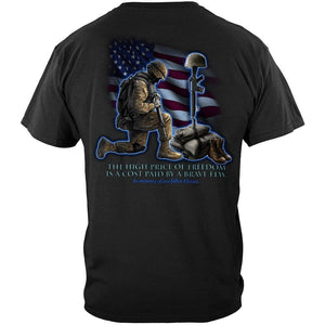 More Picture, Soldiers Cross Premium Men's Hooded Sweat Shirt