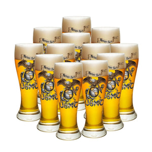 More Picture, Eagle USMC Pilsner Glass