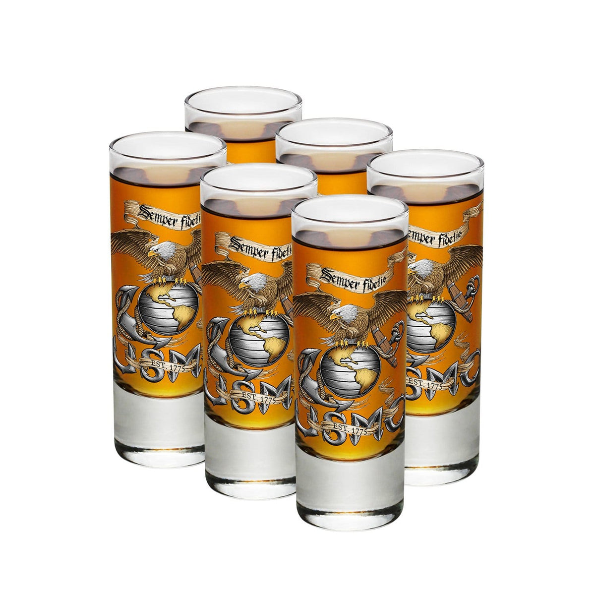 Eagle USMC Shot Glass