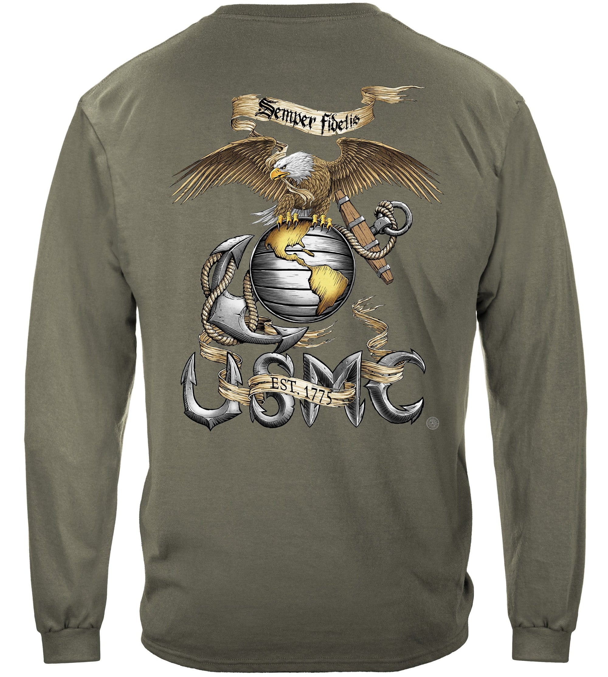 Eagle USMC Premium Men's Long Sleeve
