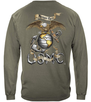 More Picture, Eagle USMC Premium Men's T-Shirt