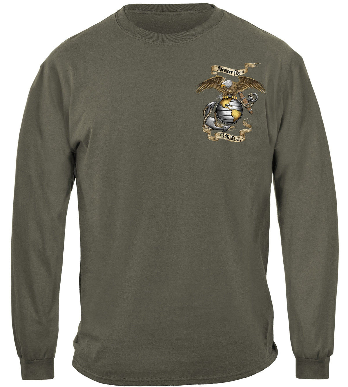 Eagle USMC Premium Men&#39;s Hooded Sweat Shirt