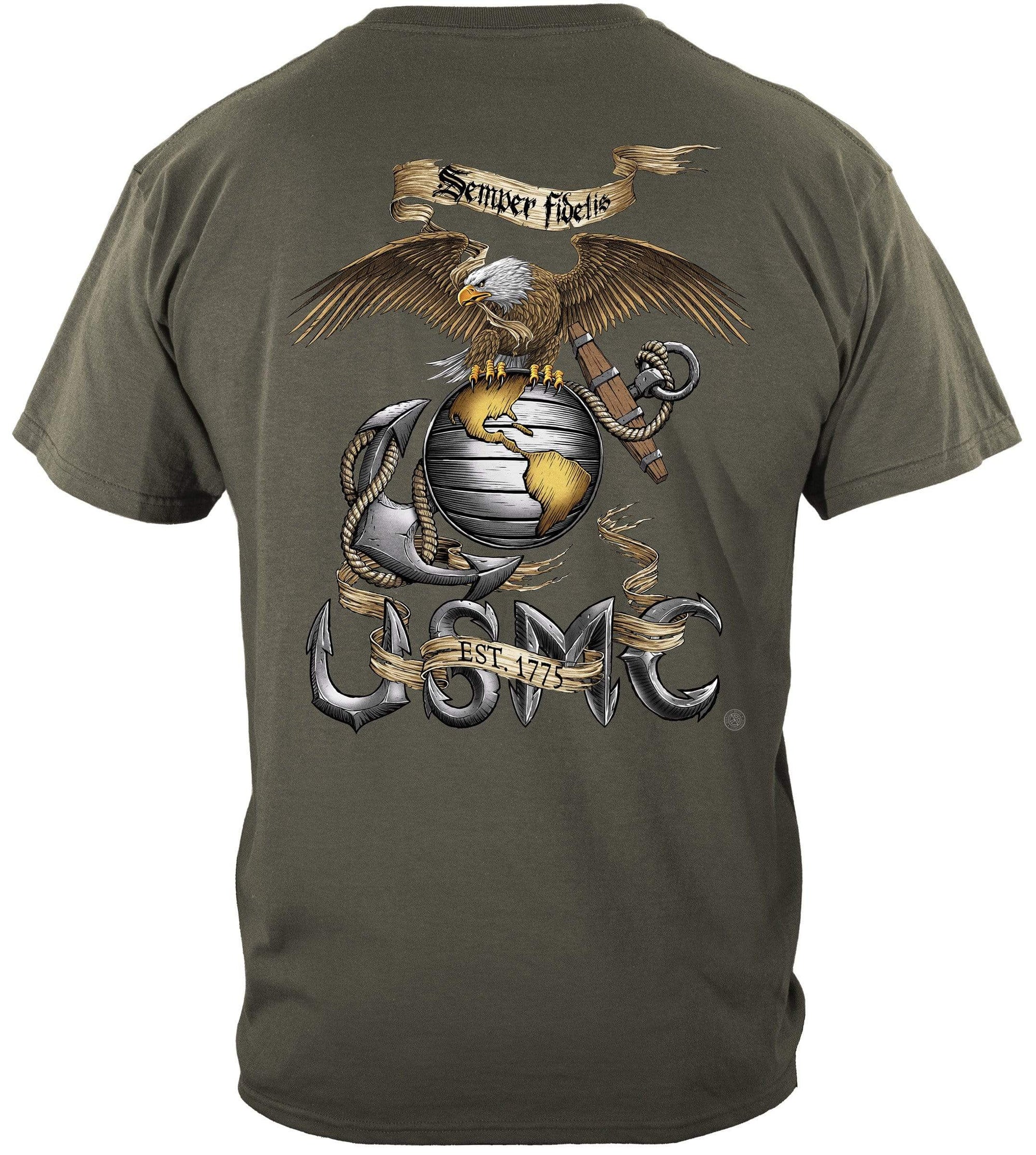 Eagle USMC Premium Men's T-Shirt