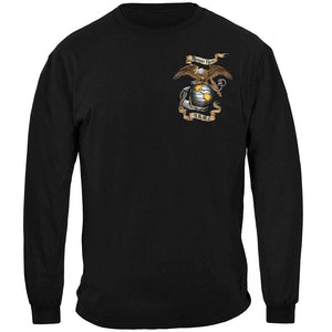 More Picture, Eagle USMC Premium Men's Hooded Sweat Shirt