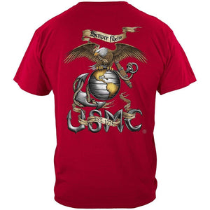 More Picture, Eagle USMC Premium Men's T-Shirt