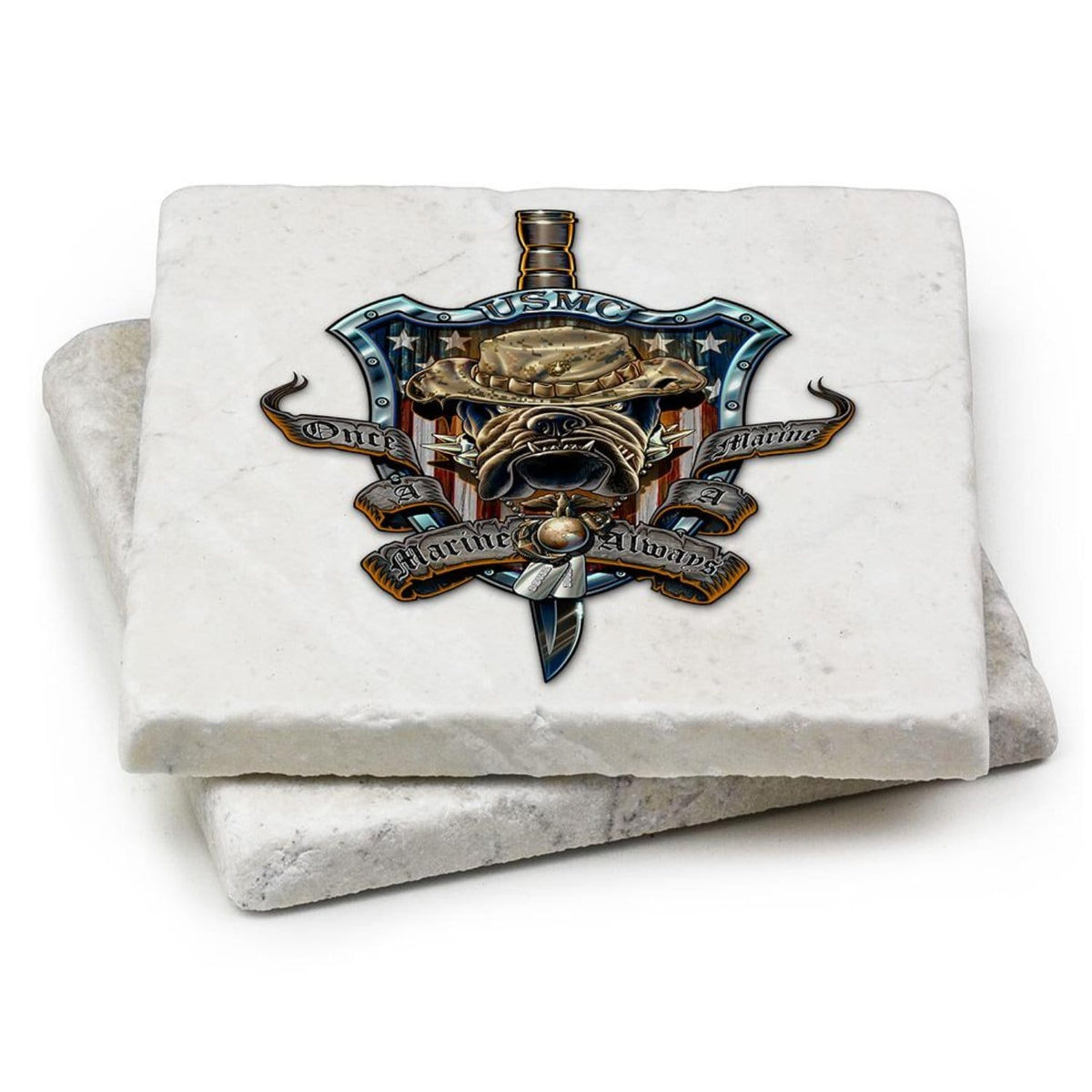 Once And Always A Marine Coaster Ivory