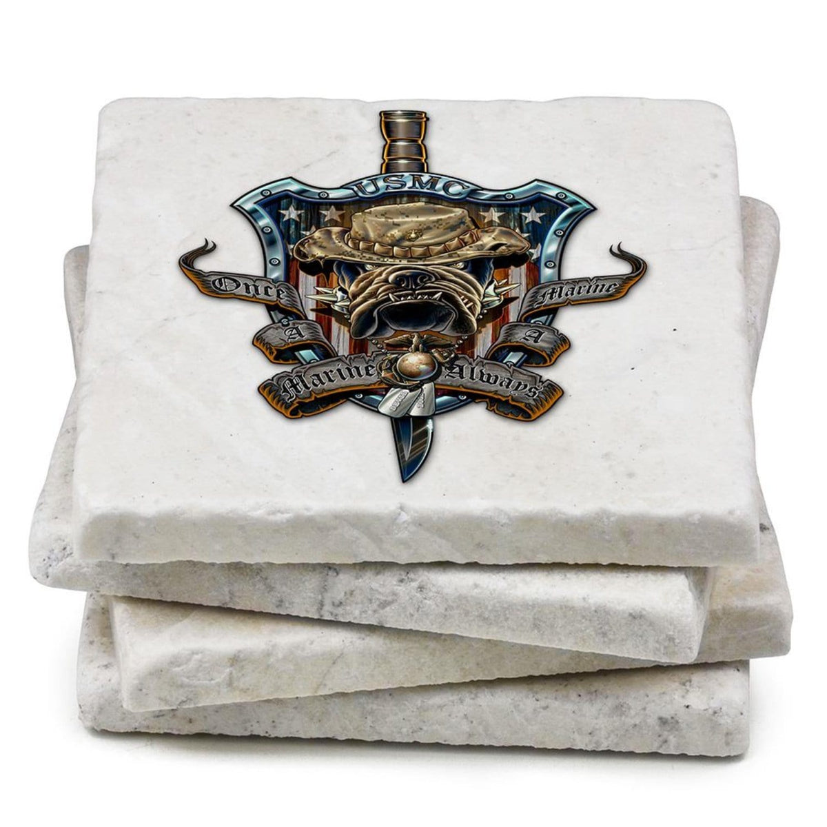 Once And Always A Marine Coaster Ivory