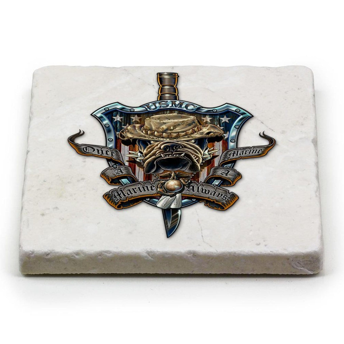 Once And Always A Marine Coaster Ivory