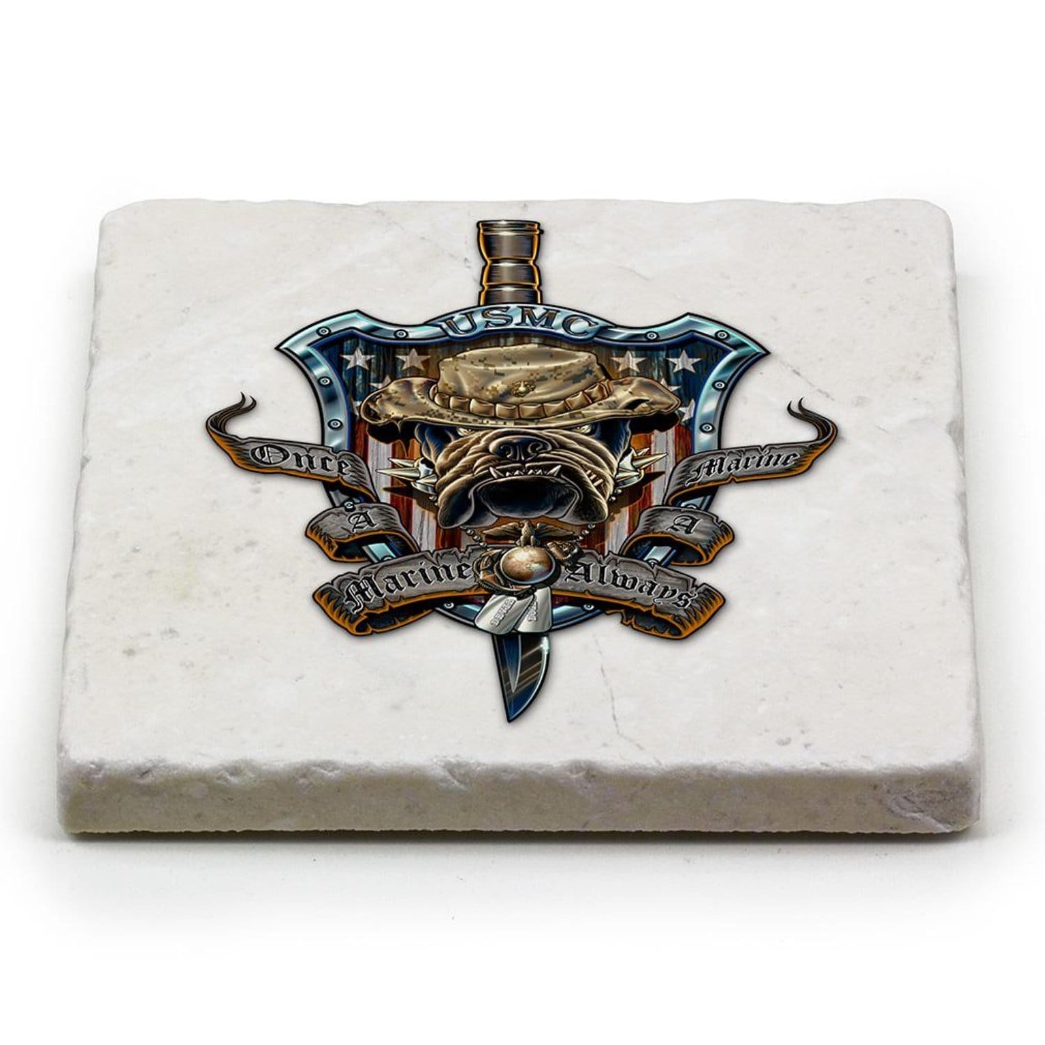 Once And Always A Marine Coaster Ivory
