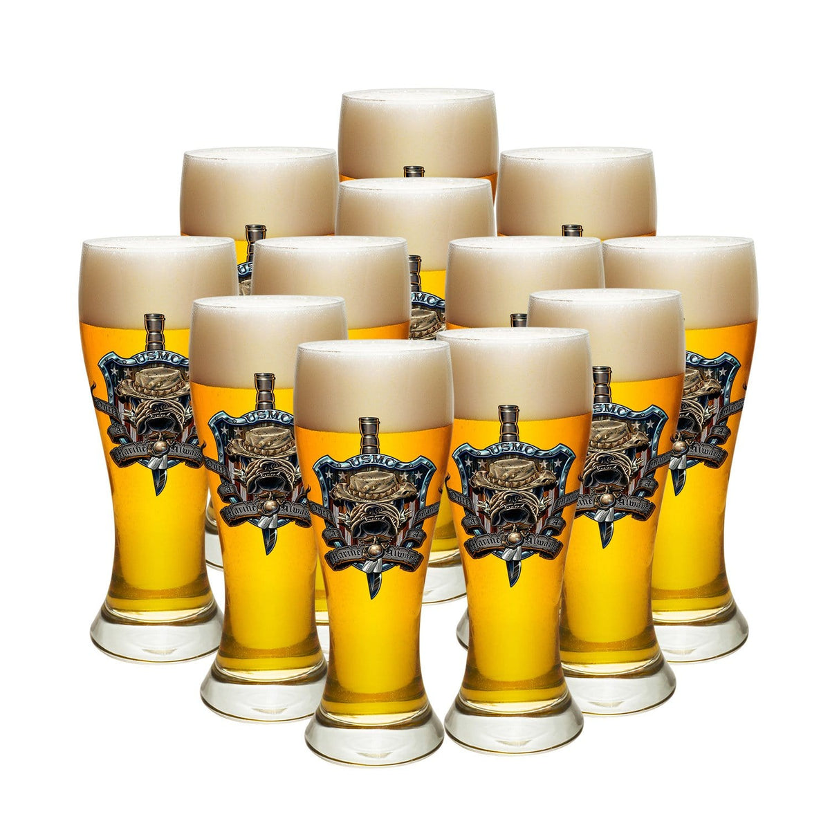 Once And Always A Marine Pilsner Glass