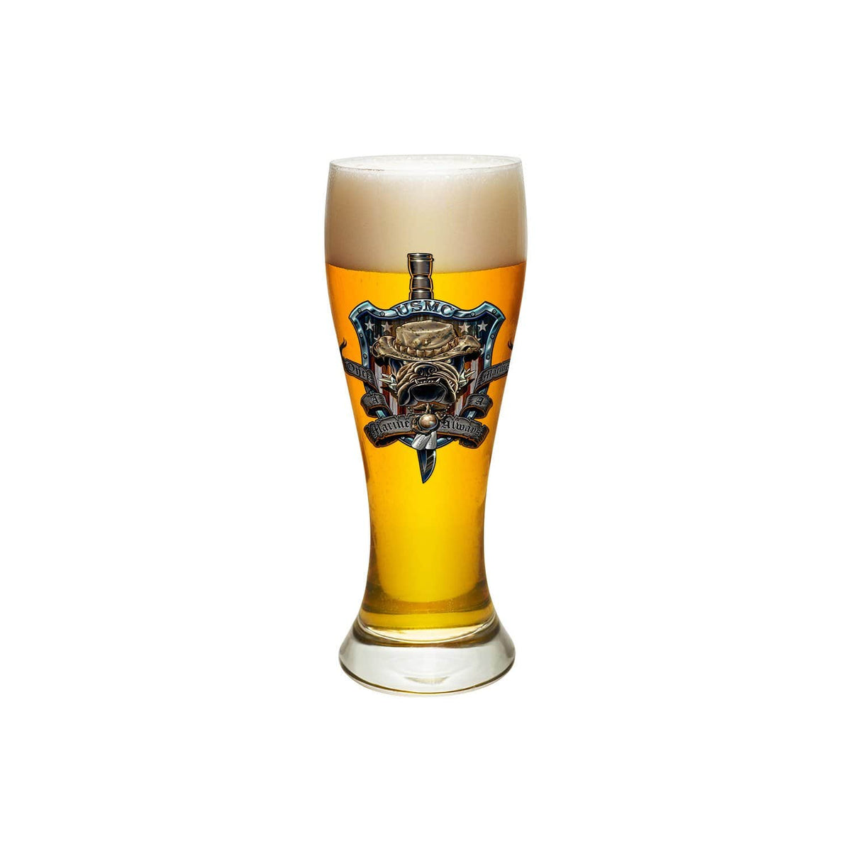 Once And Always A Marine Pilsner Glass
