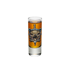 More Picture, Once And Always A Marine Shot Glass