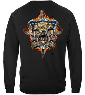 More Picture, Once And Always A Marine Premium Hooded Sweat Shirt