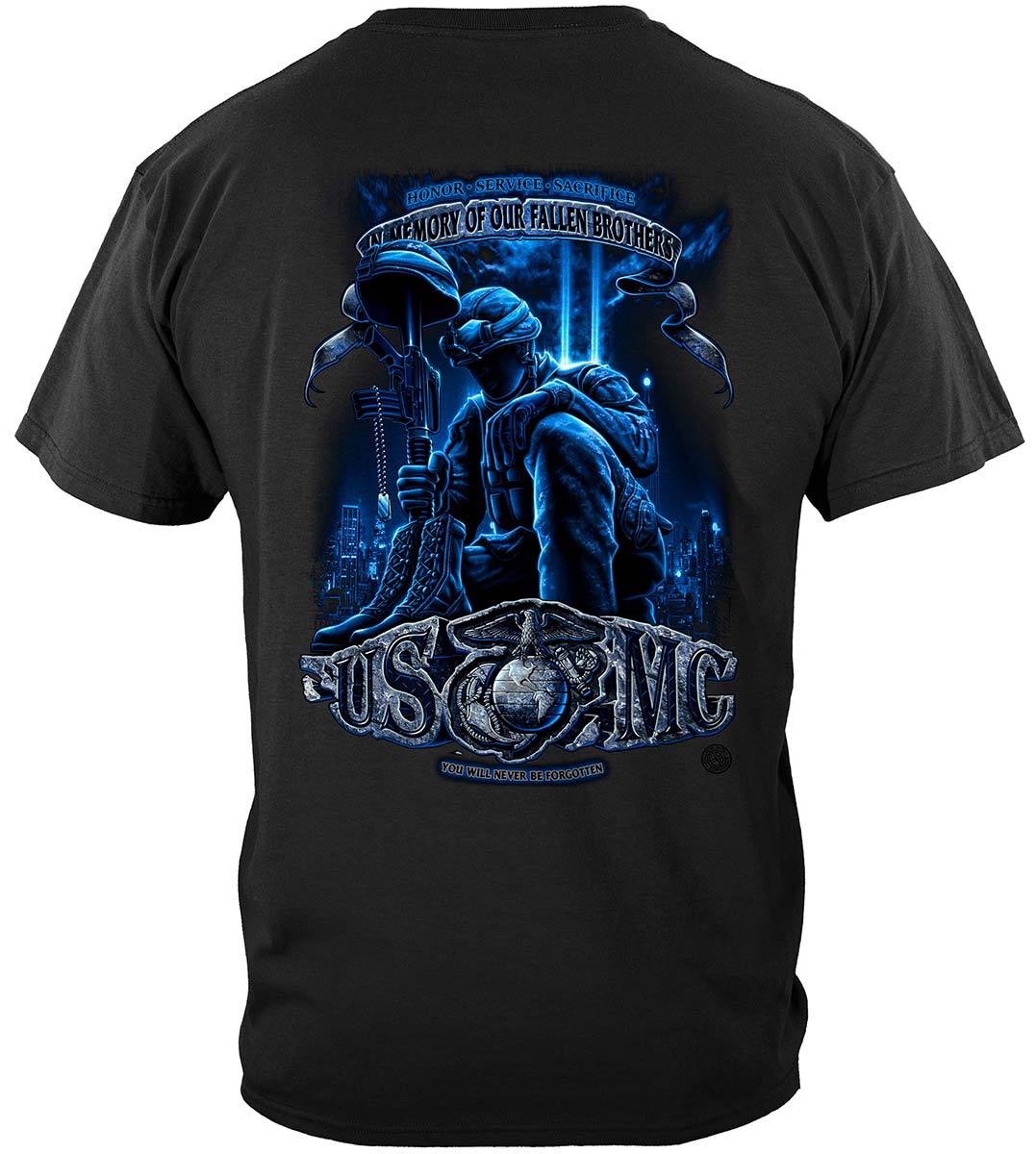 USMC Never Forget Premium T-Shirt