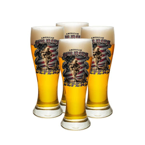 More Picture, American Soldier Pilsner Glass