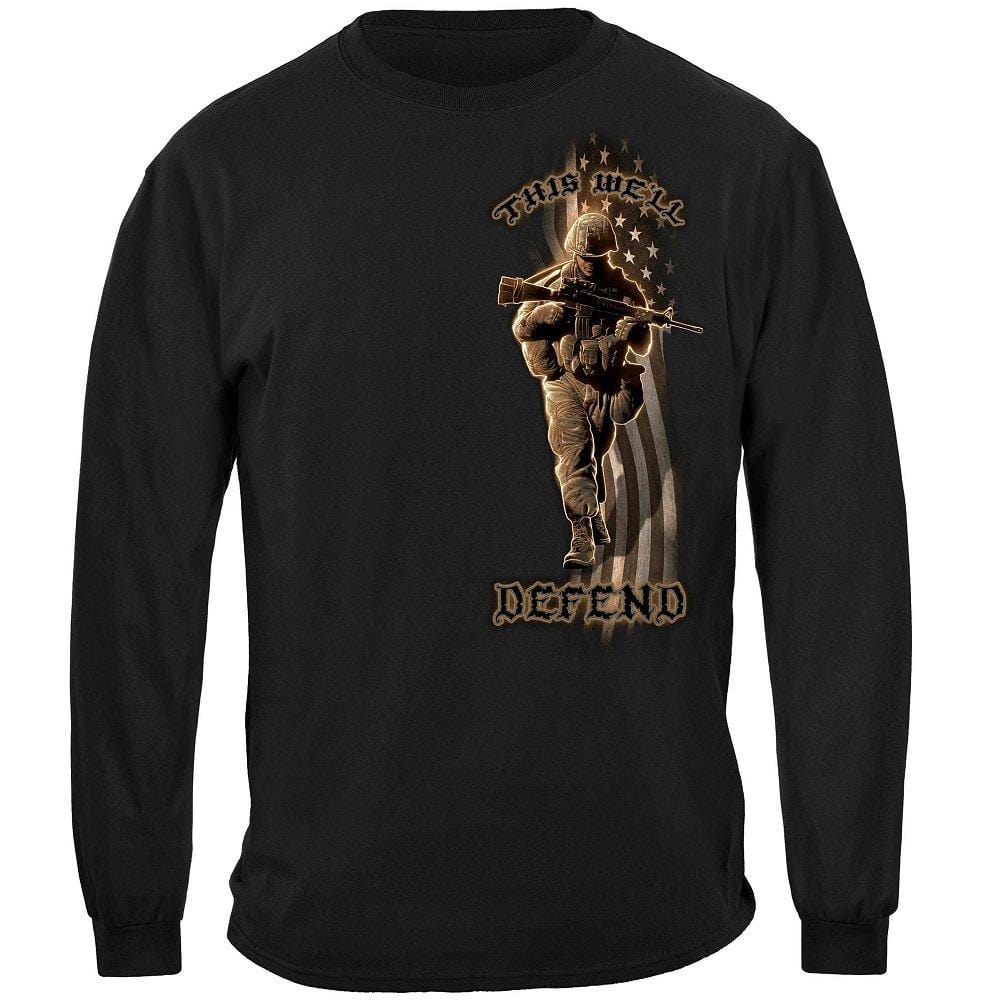 American Soldier Premium Men&#39;s Hooded Sweat Shirt