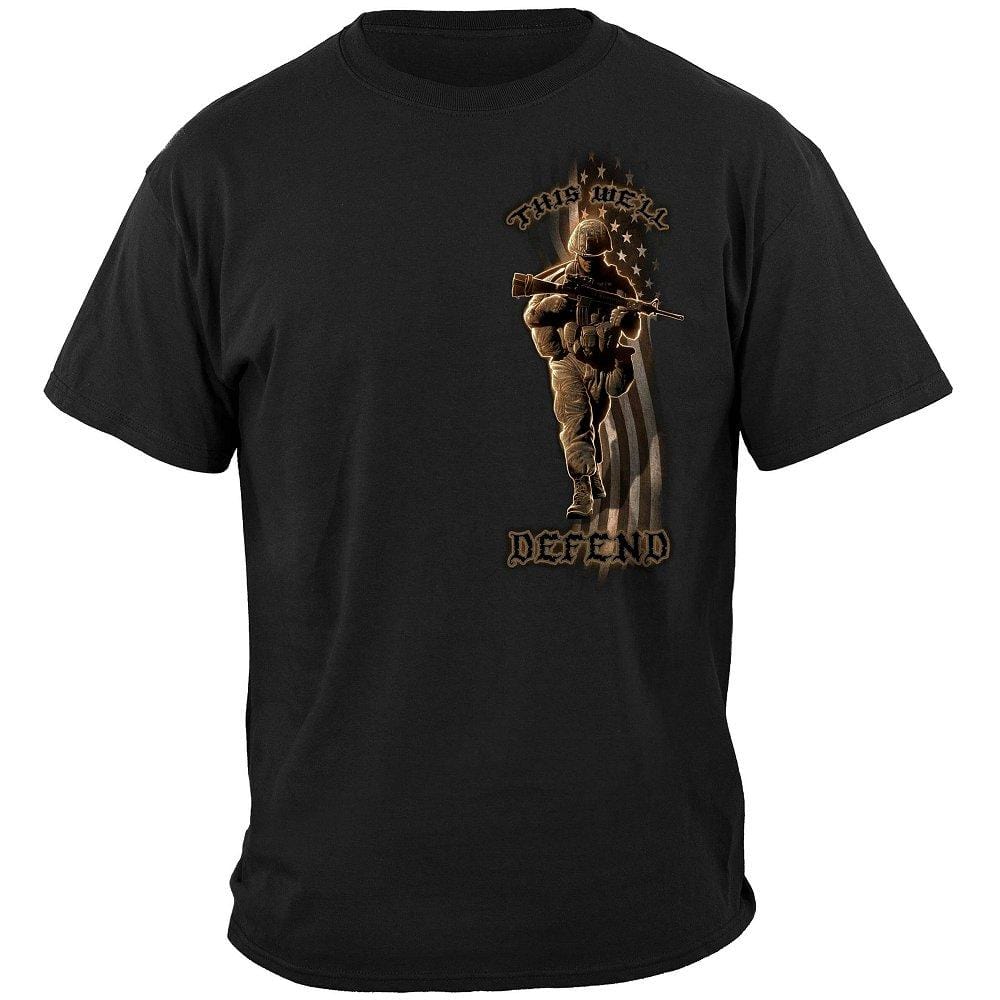 American Soldier Premium Men&#39;s Hooded Sweat Shirt