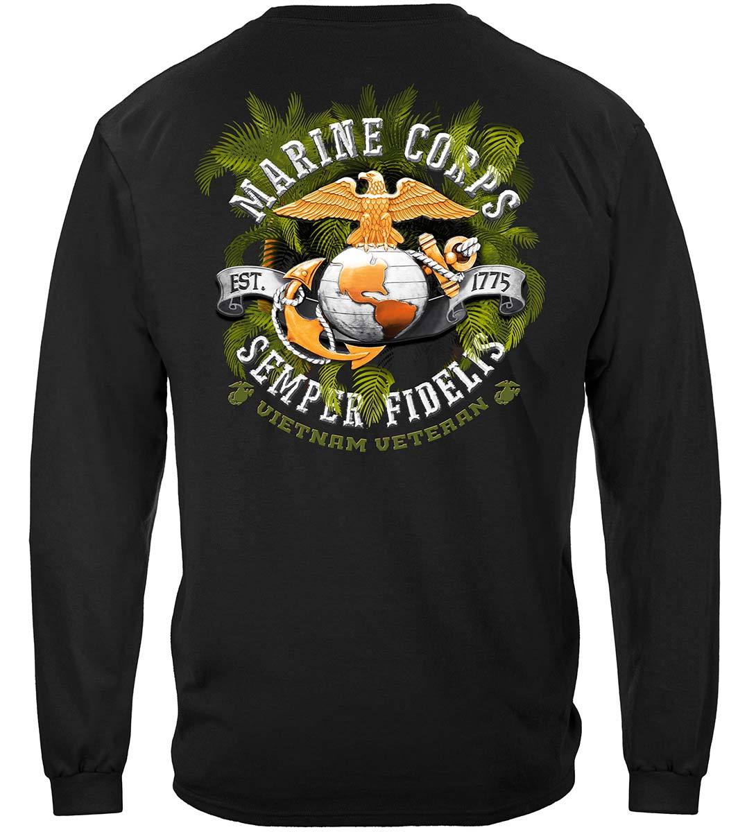 USMC Vietnam Vet Premium T-Shirt
