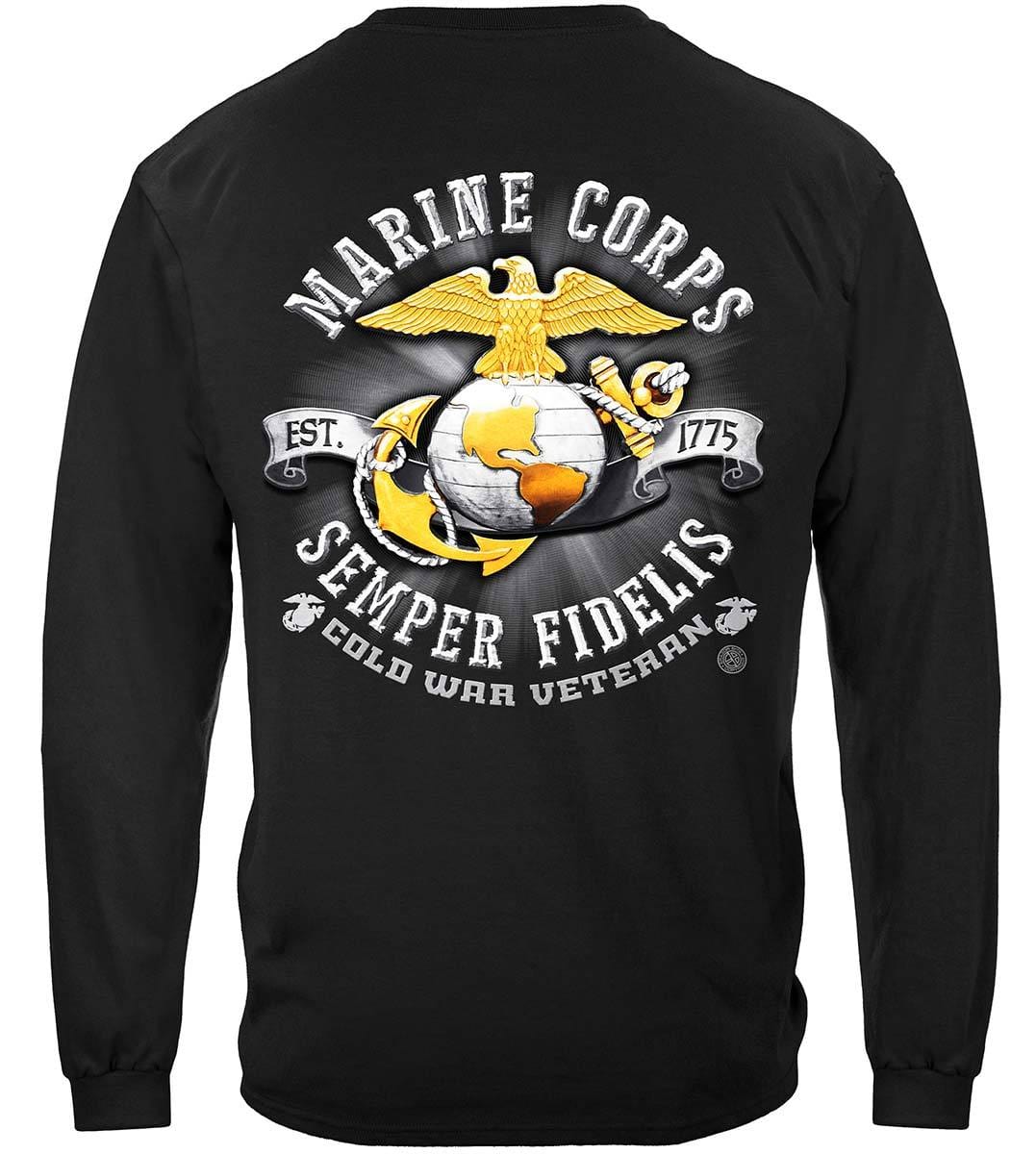 USMC Cold War Vet Premium Long Sleeves