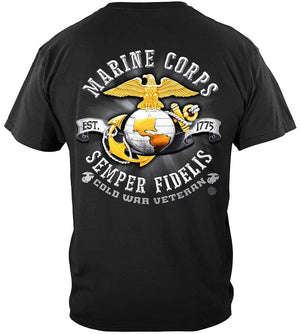 More Picture, USMC Cold War Vet Premium T-Shirt