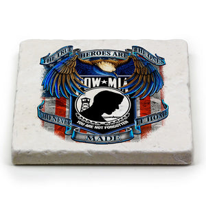 More Picture, POW True Heroes Coaster Ivory