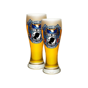 More Picture, POW True Heroes Pilsner Glass
