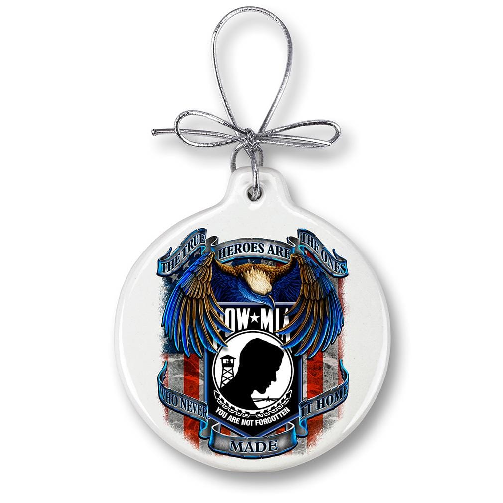 POW True Heroes Christmas Tree Ornaments