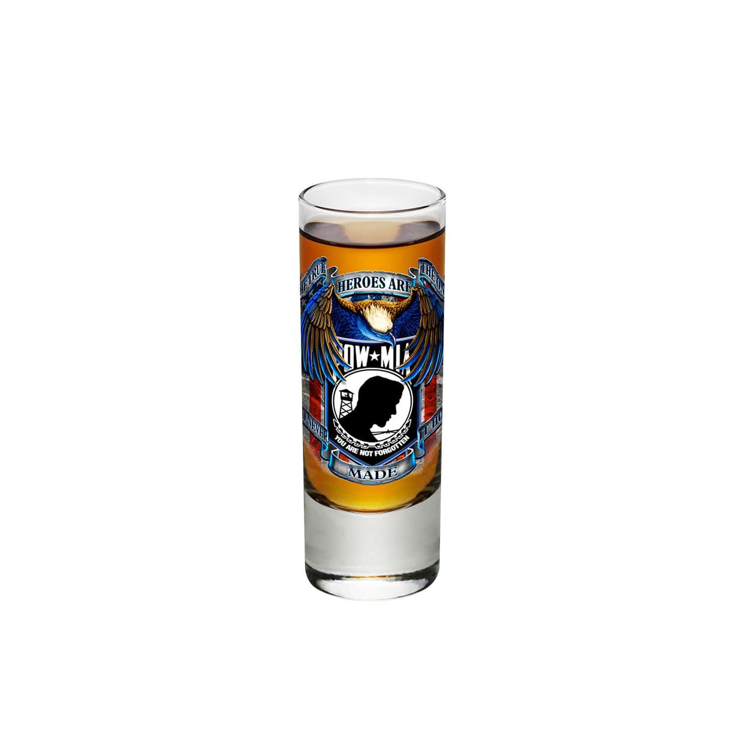 POW True Heroes Shooter Shot Glass