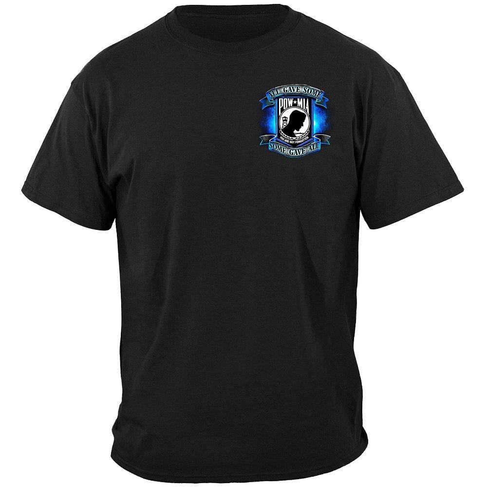 True Hero Pow Mia Premium Men&#39;s Long Sleeve
