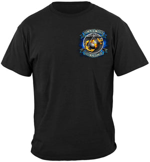 More Picture, True Hero Marines Premium Hooded Sweat Shirt