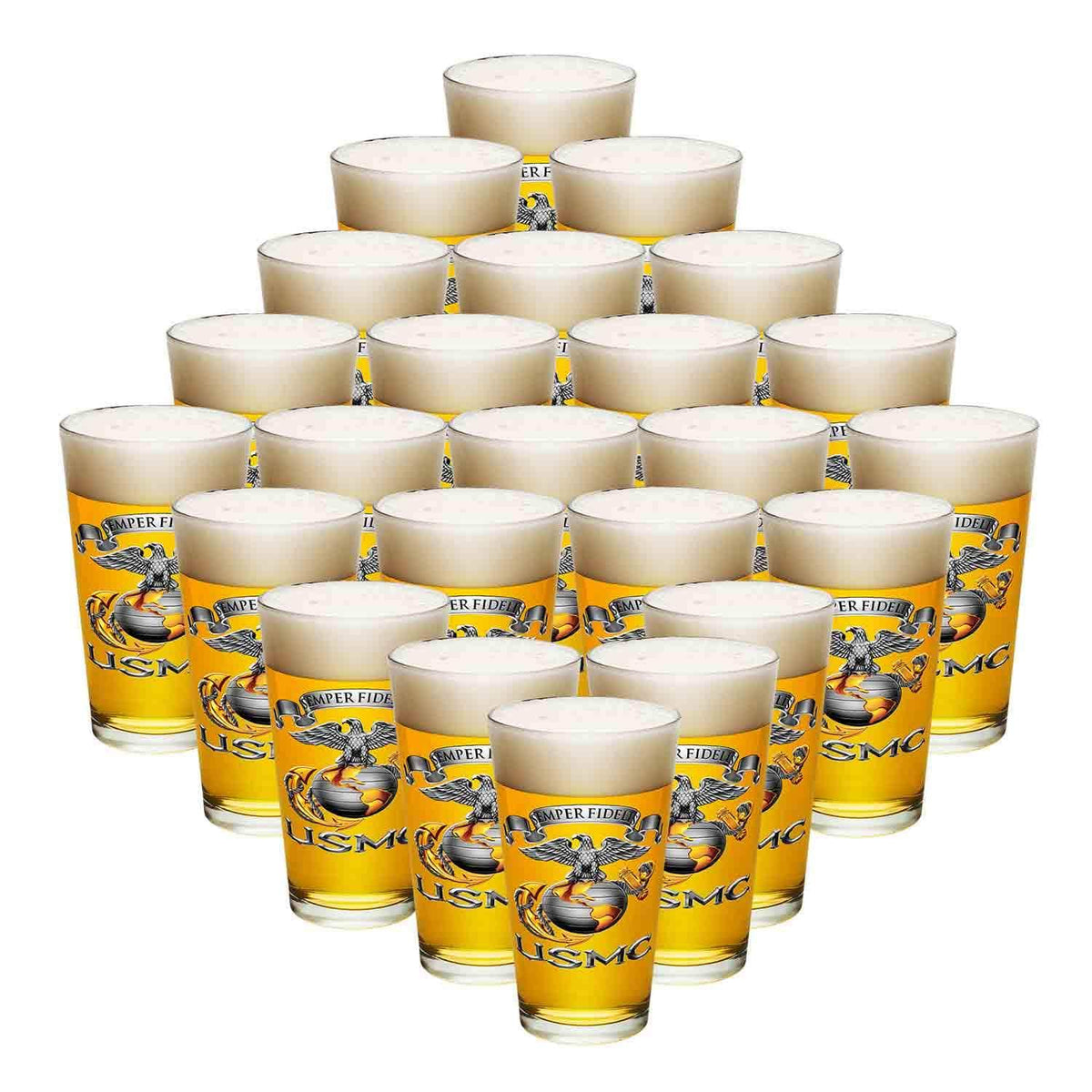 USMC-Semper Fidelis Pint Glass