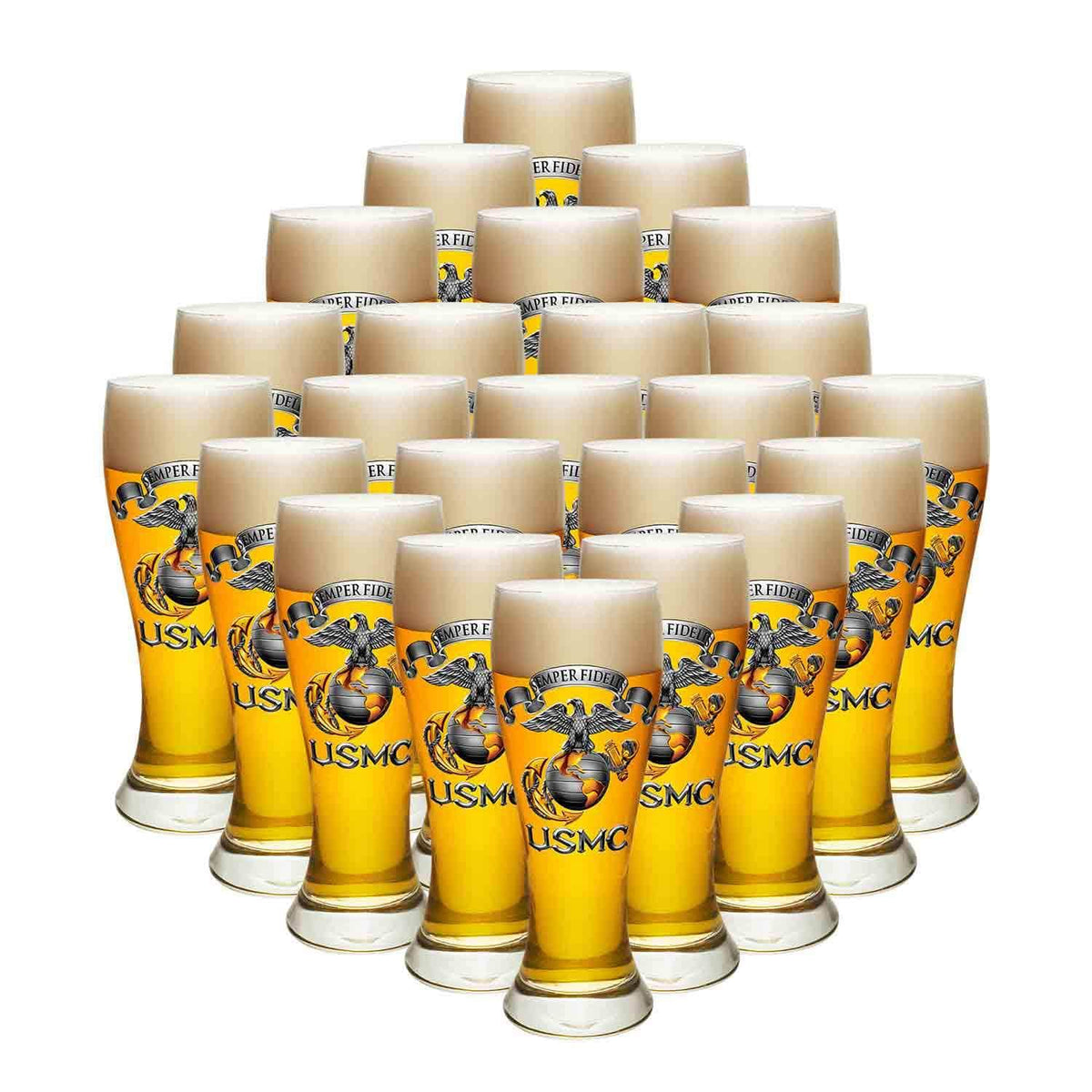 USMC-Semper Fidelis Pilsner Glass