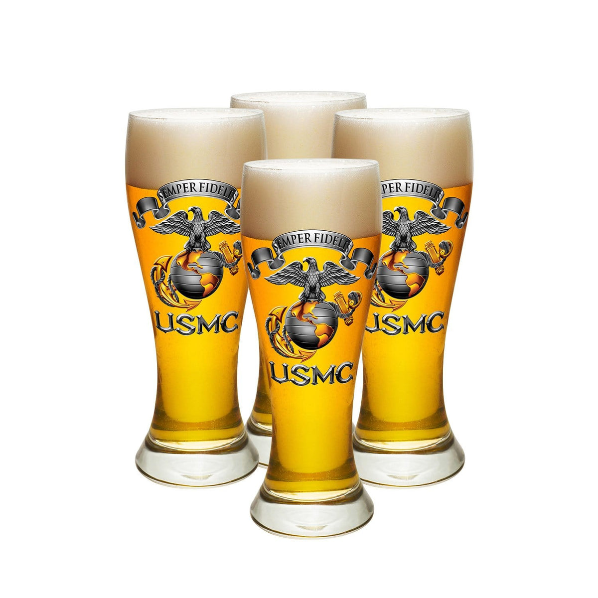 USMC-Semper Fidelis Pilsner Glass