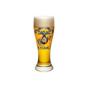 More Picture, USMC-Semper Fidelis Pilsner Glass