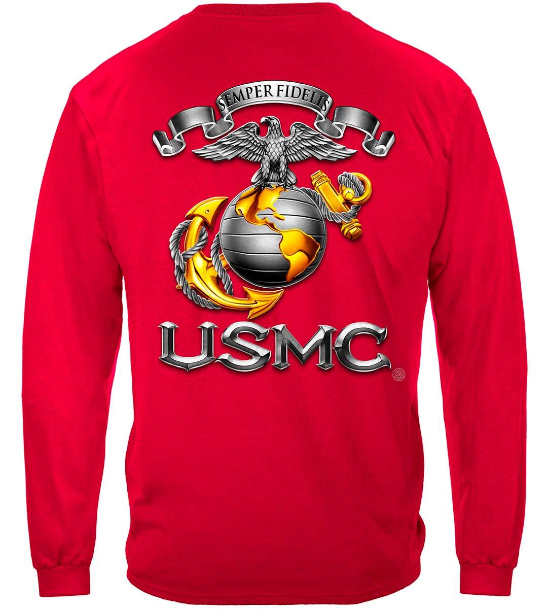 USMC-Semper Fidelis Premium Long Sleeves
