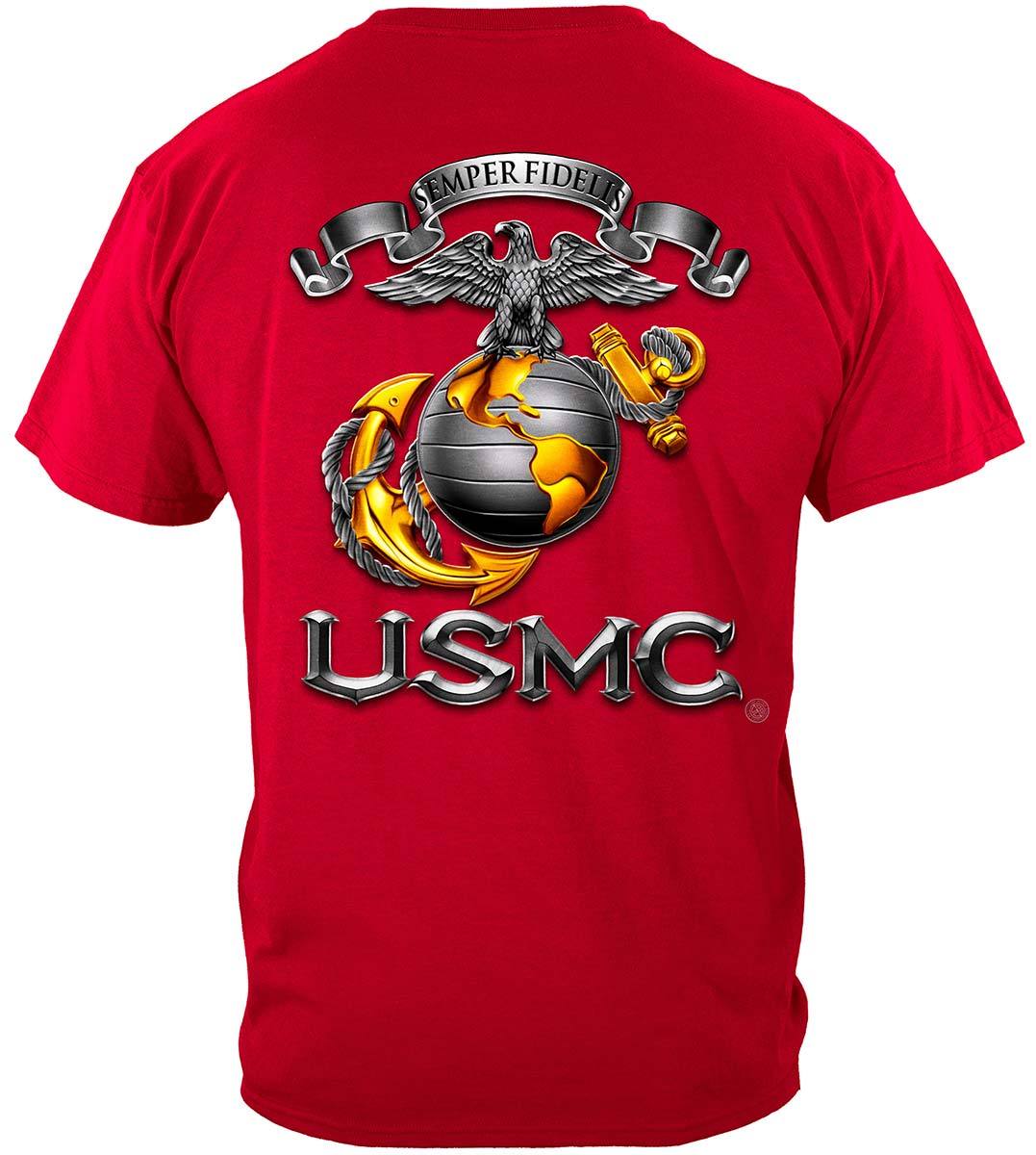 USMC-Semper Fidelis Premium T-Shirt