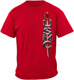 More Picture, USMC-Semper Fidelis Premium T-Shirt