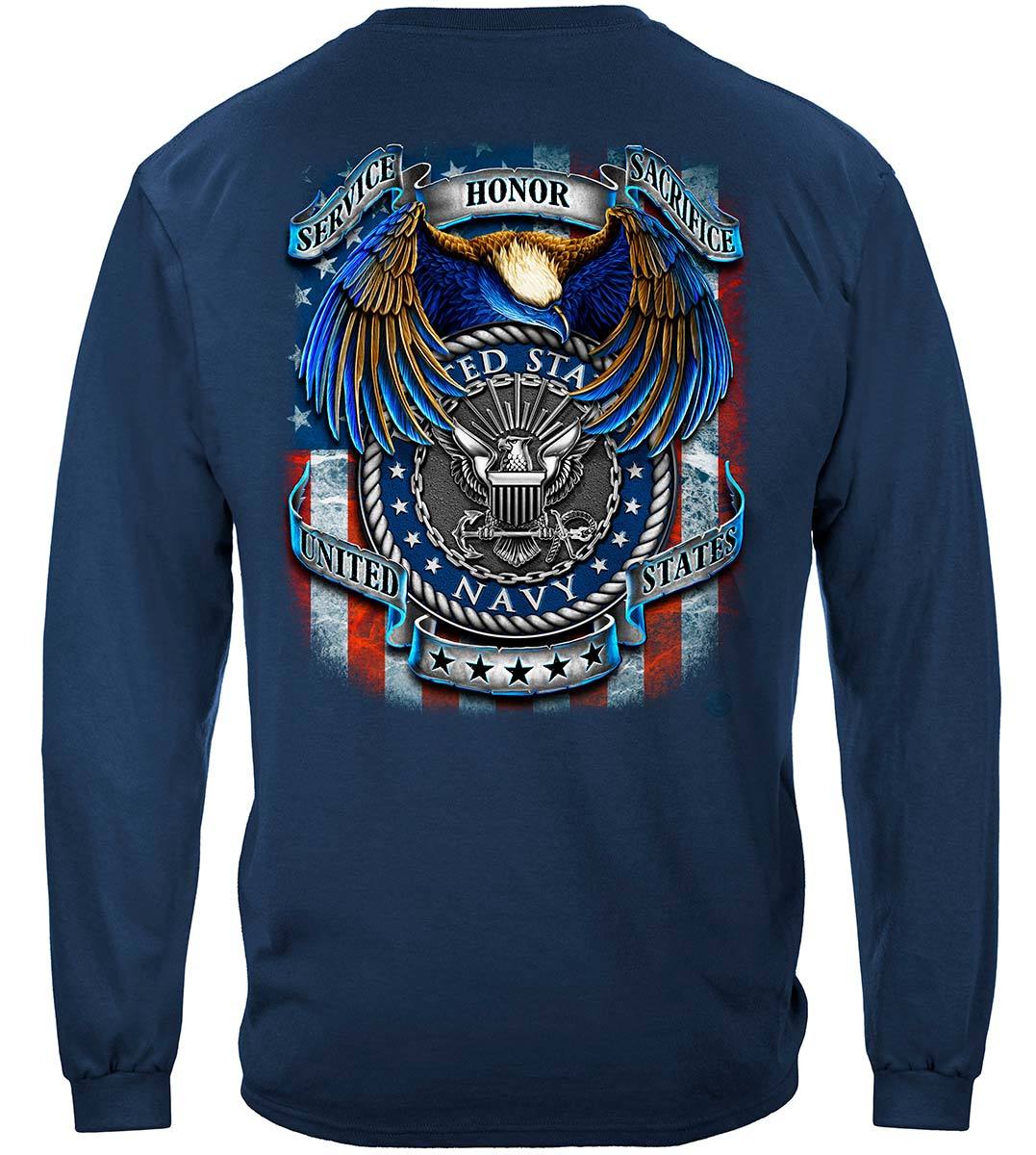 True Heroes Navy Premium Long Sleeves