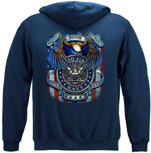 More Picture, True Heroes Navy Premium Long Sleeves